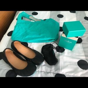 Tieks Size 9 Matte Black